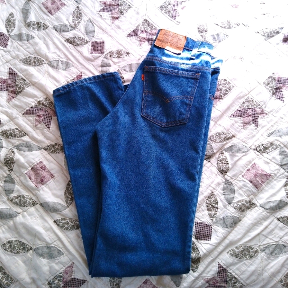 Levi's orange tab 70s high rise vintage